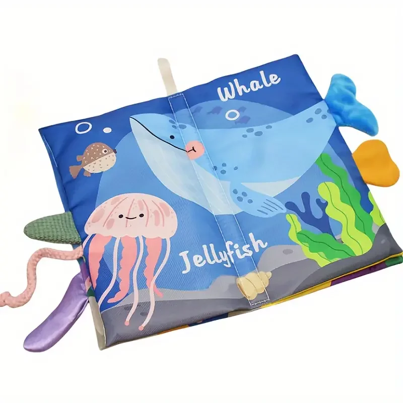 OCEAN TAILS CLOTH BOOK