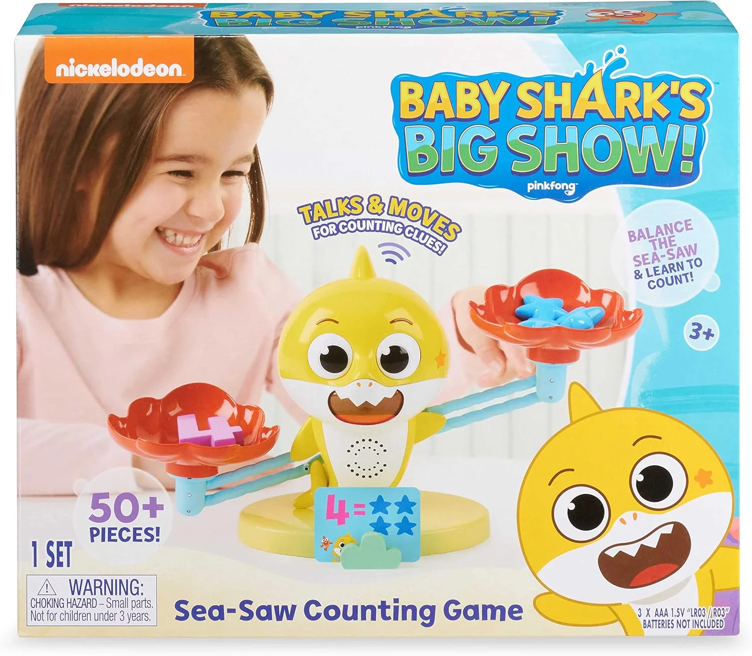 Baby Shark Sea Saw Counting Game