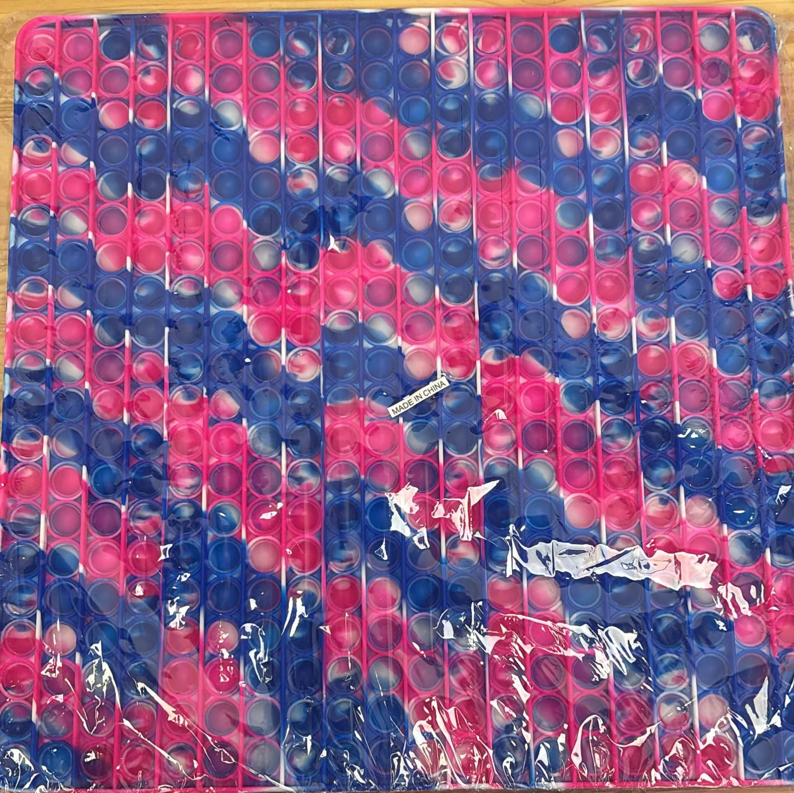 Push Pop Bubble (Blue, Pink, White) Mix Colours