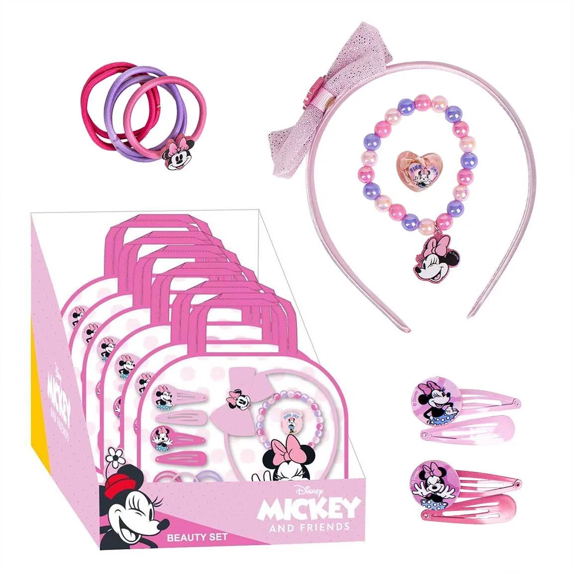 Disney Minnie Mouse - Beauty Set Accessories Display