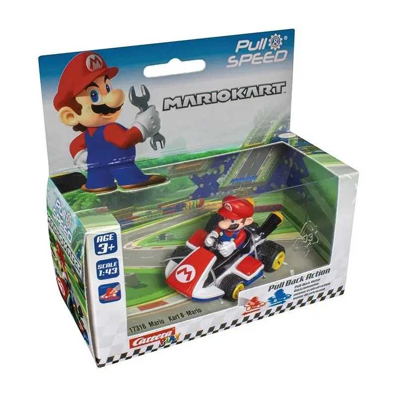 Carrera Pull N Speed Mario Kart - Mario