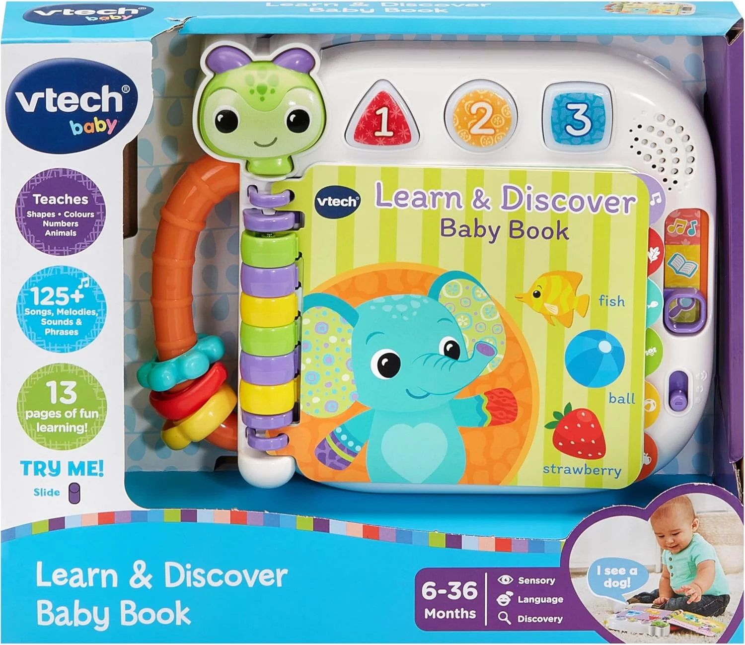 VTech Baby Learn and Discover Baby Book