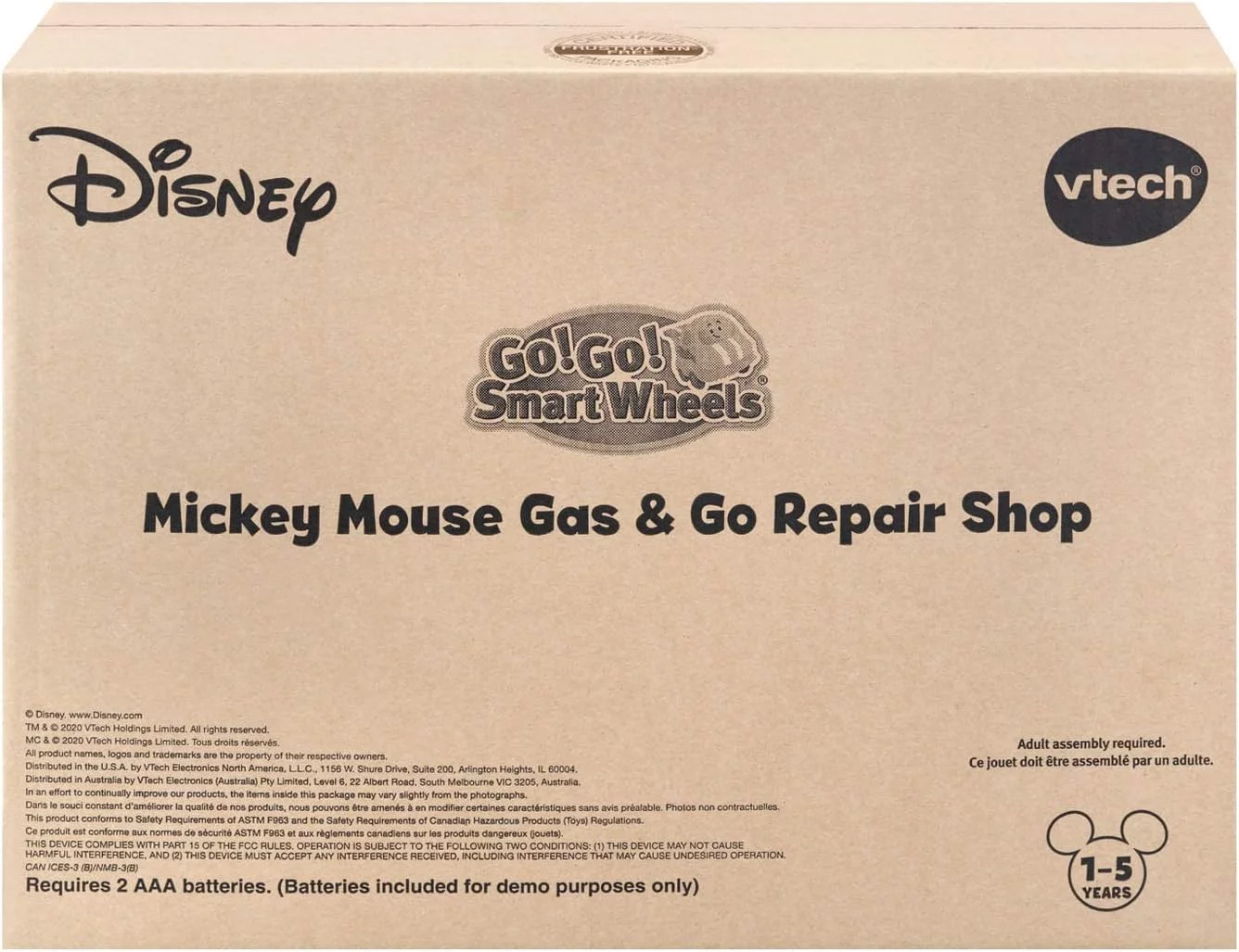 VTech Go! Go! Smart Wheels Disney Mickey Mouse Gas and Go Repair Shop