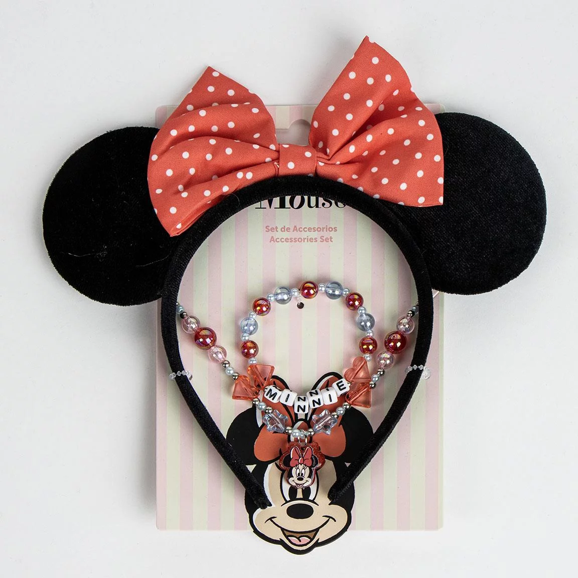 Disney Minnie Mouse - Kids Jewelry Pack 3 Pieces