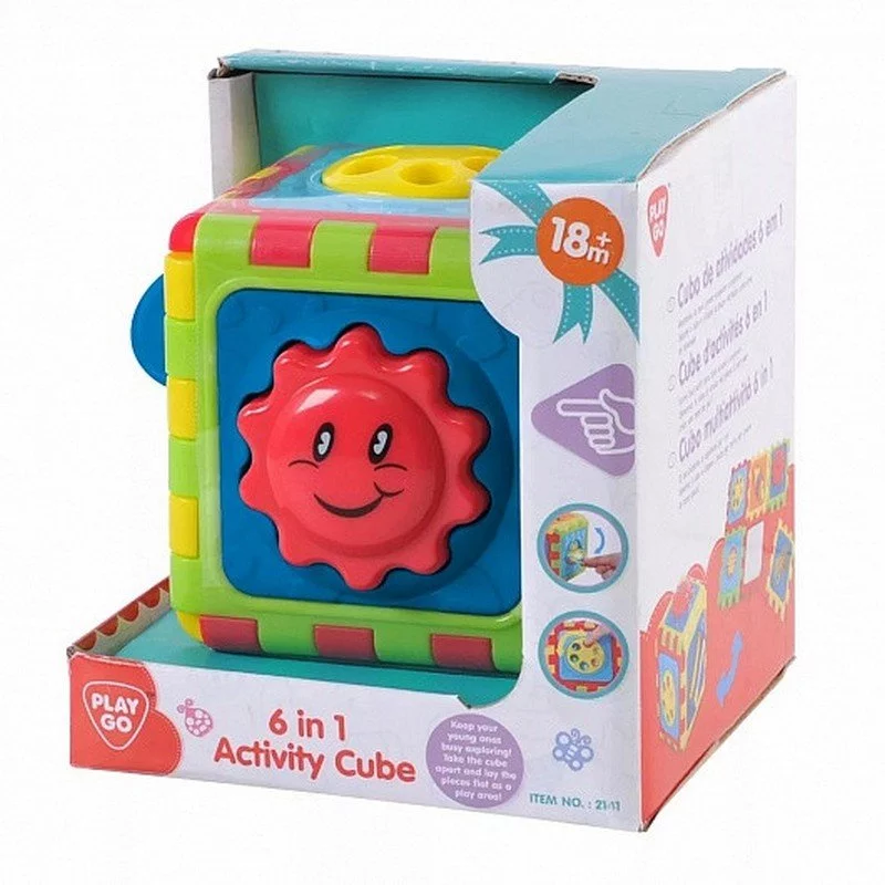 Play Go 6 IN 1 Activity Cube