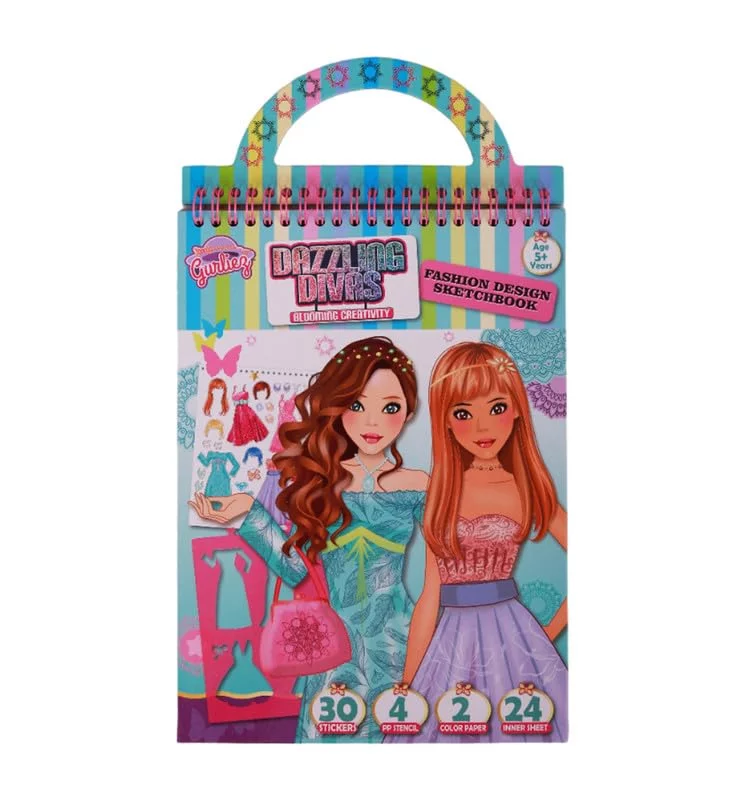 Striders - Dazzling Divas Fashion Design Sketchbook
