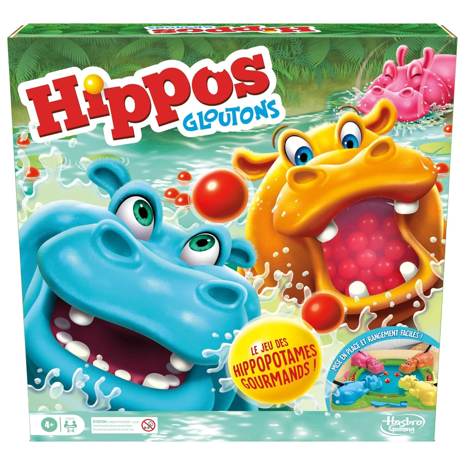 Hasbro - Hungry Hungry Hippos Refresh