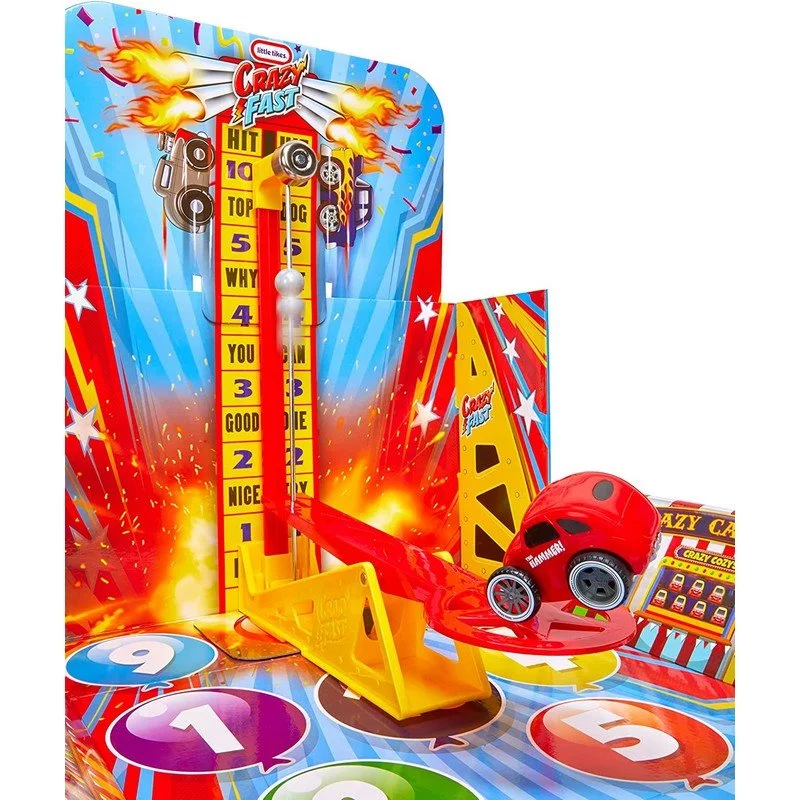 Little Tikes Crazy Fast Flip & Fly Carnival Playset