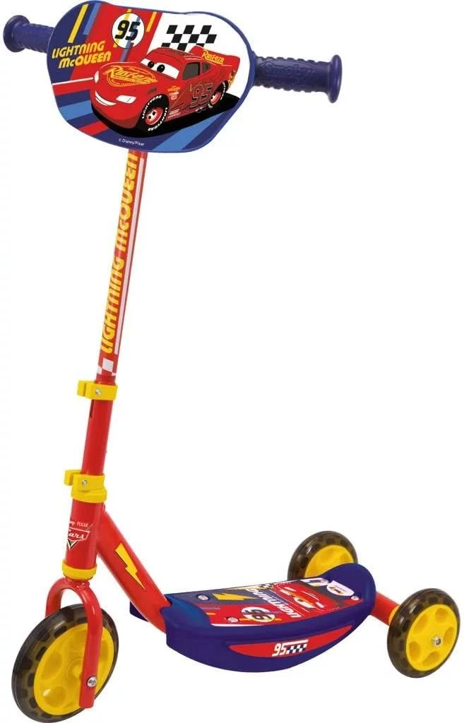 Smoby - Cars - 3 Wheel Scooter