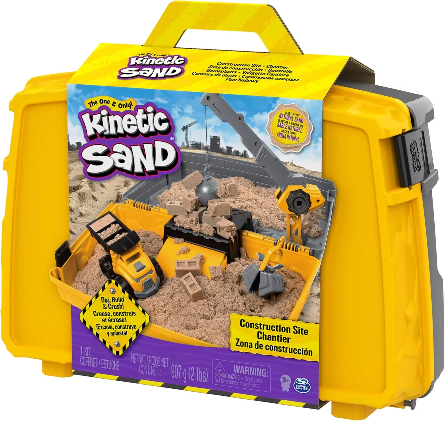 Kinetic Sand, Construction Site Folding Sandbox