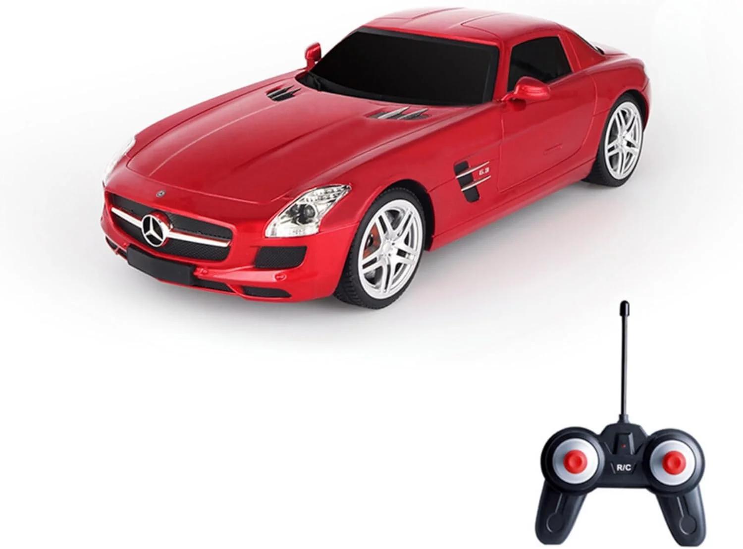 RC Cars – Mercedes-Benz SLS Red 1: 24 Scale