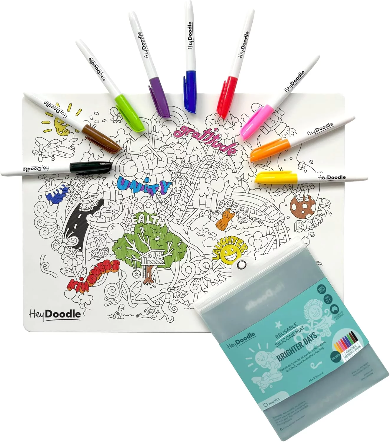 Hey Doodle - Brighter Days Classic Doodle Mat