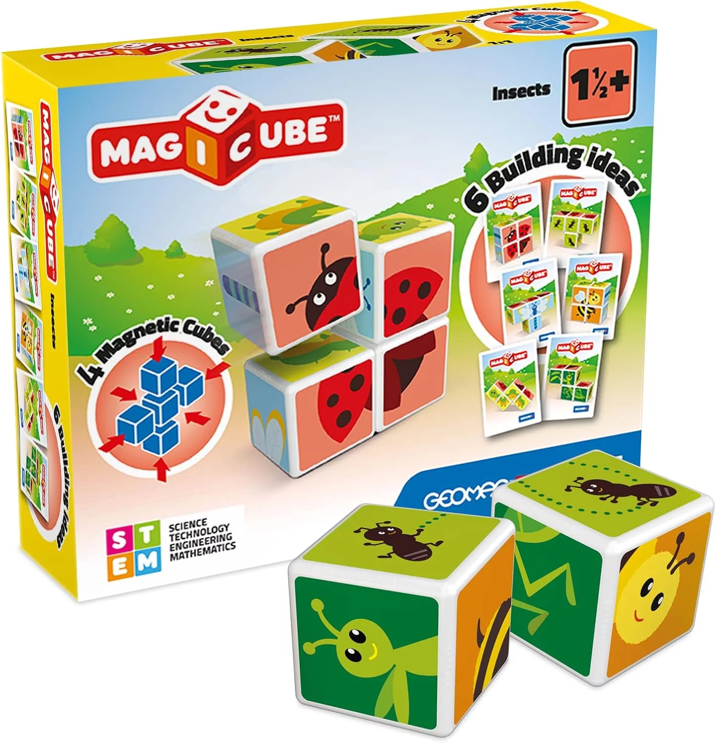 Geomag Magi Cube Small Animals 7-Piece