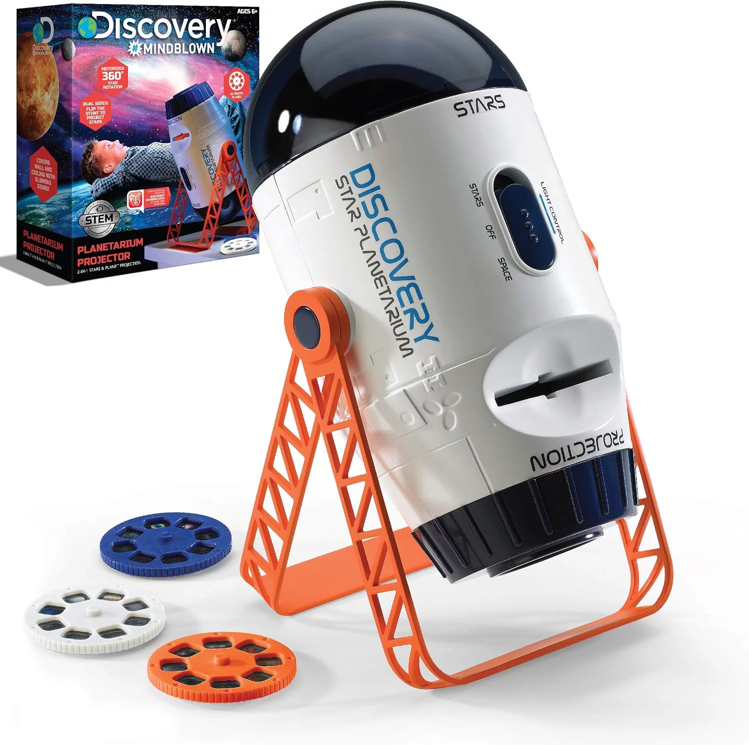 Discovery 2-in-1 Reversible Planetarium Space Projector