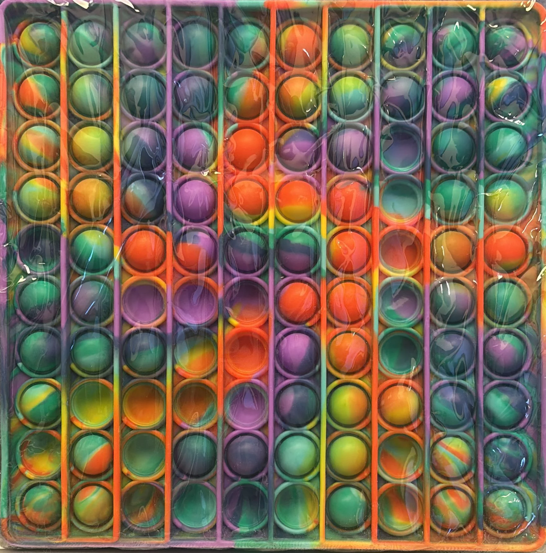 Push Pop Bubble Fidget With Different Colours