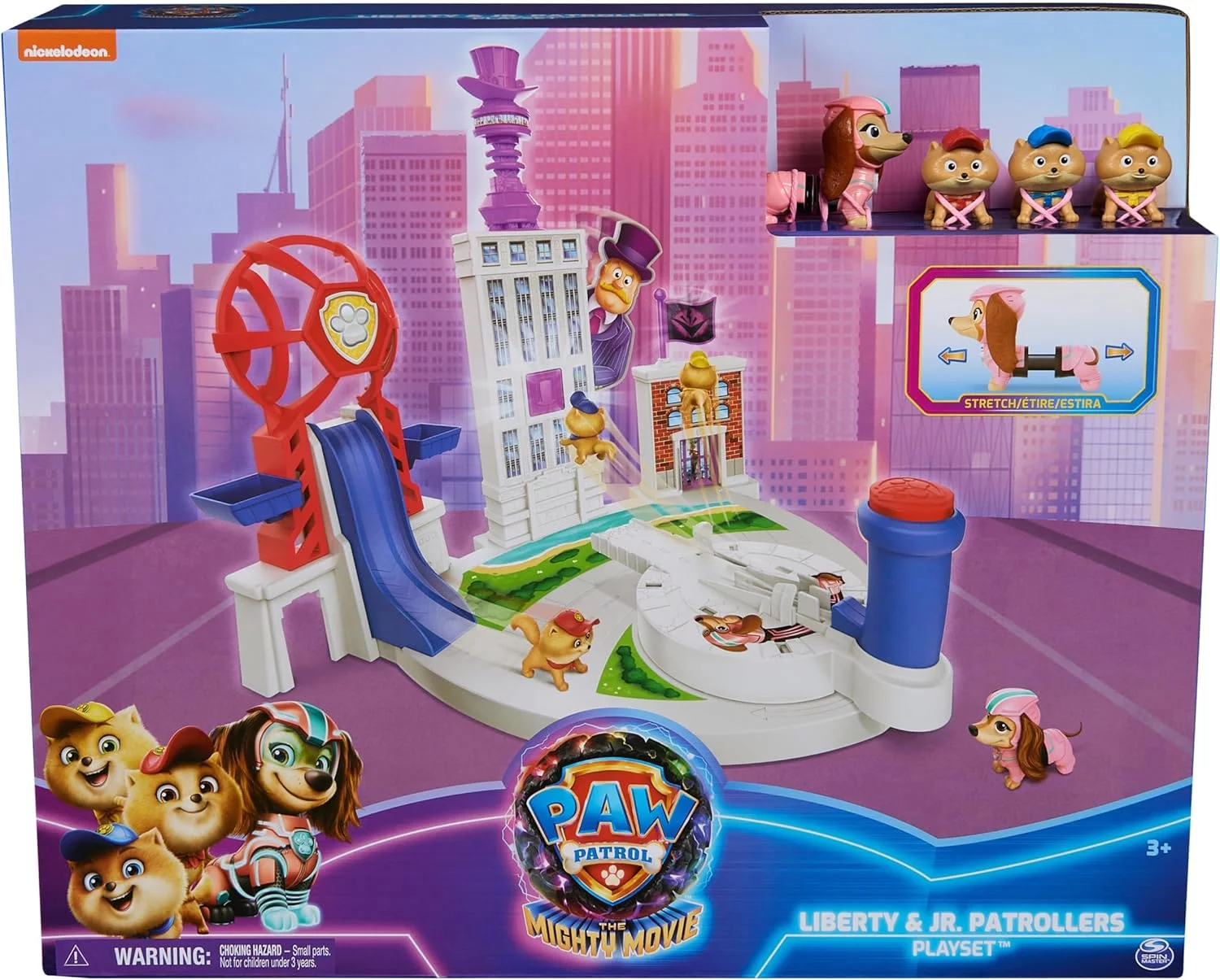 Paw Patrol – Paw Patrol Movie 2 Liberty & Jr. Pat Playset