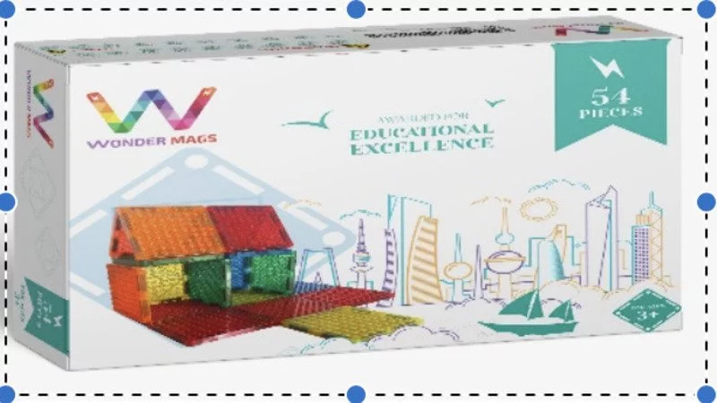 Wonder Mags Magnetic - 54 Pcs