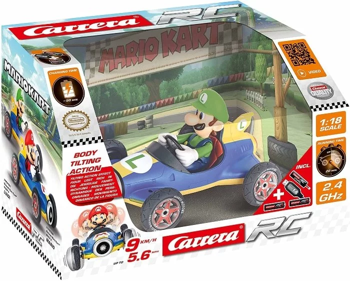 Carrera Mario Kart Machi - Luigi Remote Control Car
