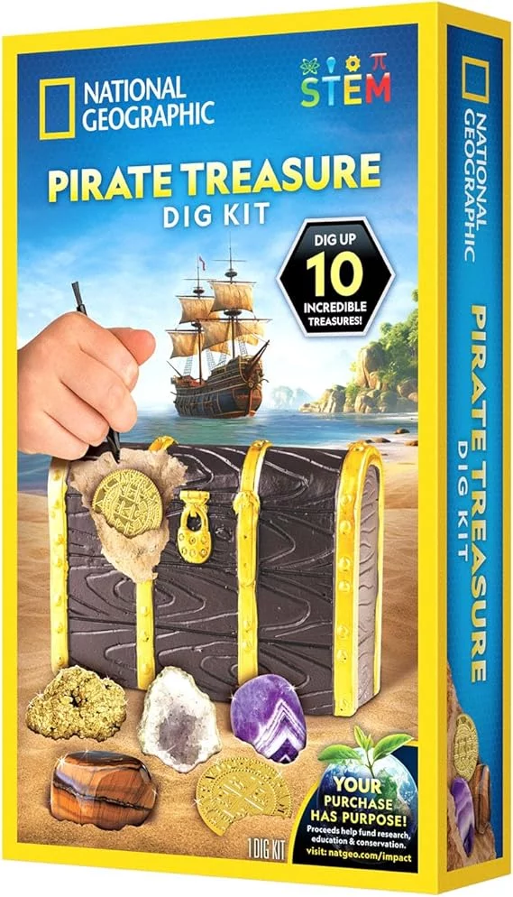 National Geographic Pirate Treasure Dig Kit