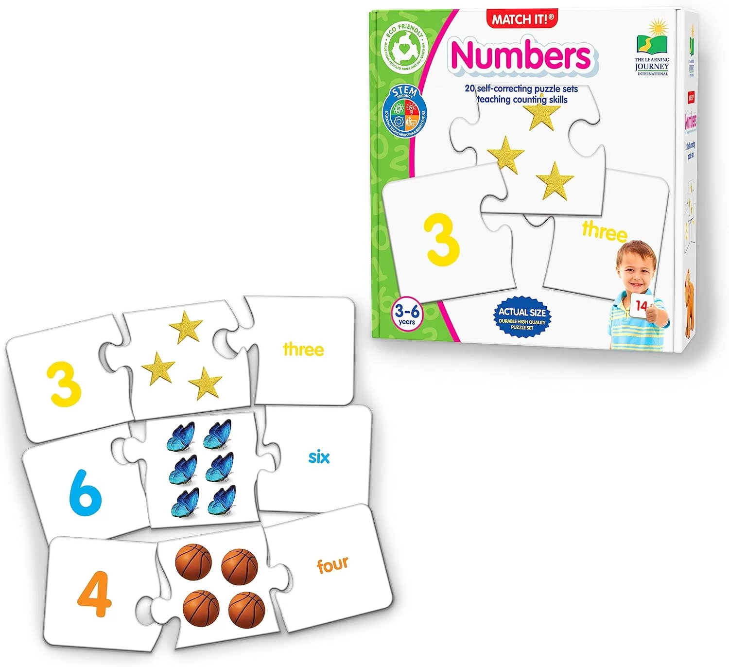 The Learning Journey – Match It! Numbers