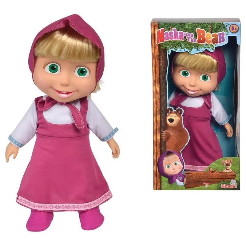 Masha And The Bear Soft Body Doll
