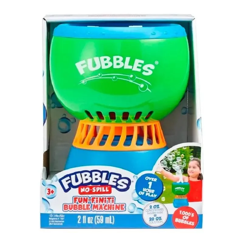 Fubbles – No-Spill Fun-Finiti Bubble Machine