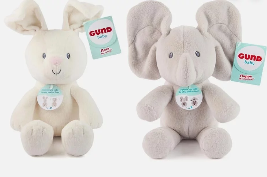 GUND – Peek-A-Boo Asst. 2 (Flappy & Flora)