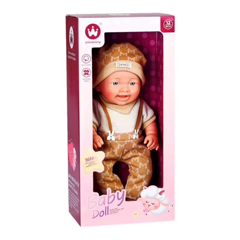 Baby Imitation Doll Boy - 12 Inch