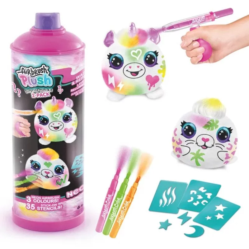 Canal Toys - Airbrush Plush - Neon Mini Mystery