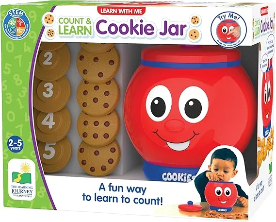 The Learning Journey Learn With Me - Count & Learn Cookie Jar