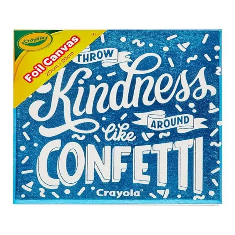 Crayola - Foil CYO Canvas
