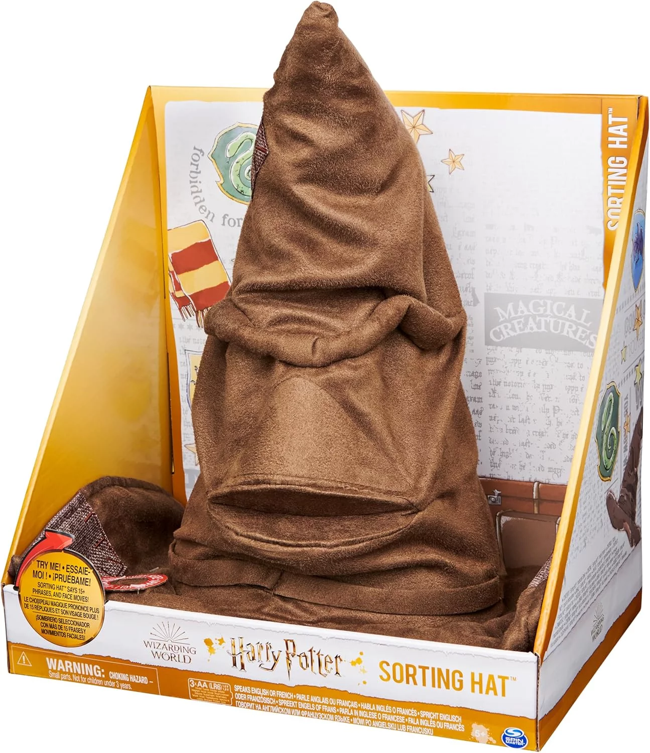 Wizarding World Harry Potter, Talking Sorting Hat with 15 Phrases