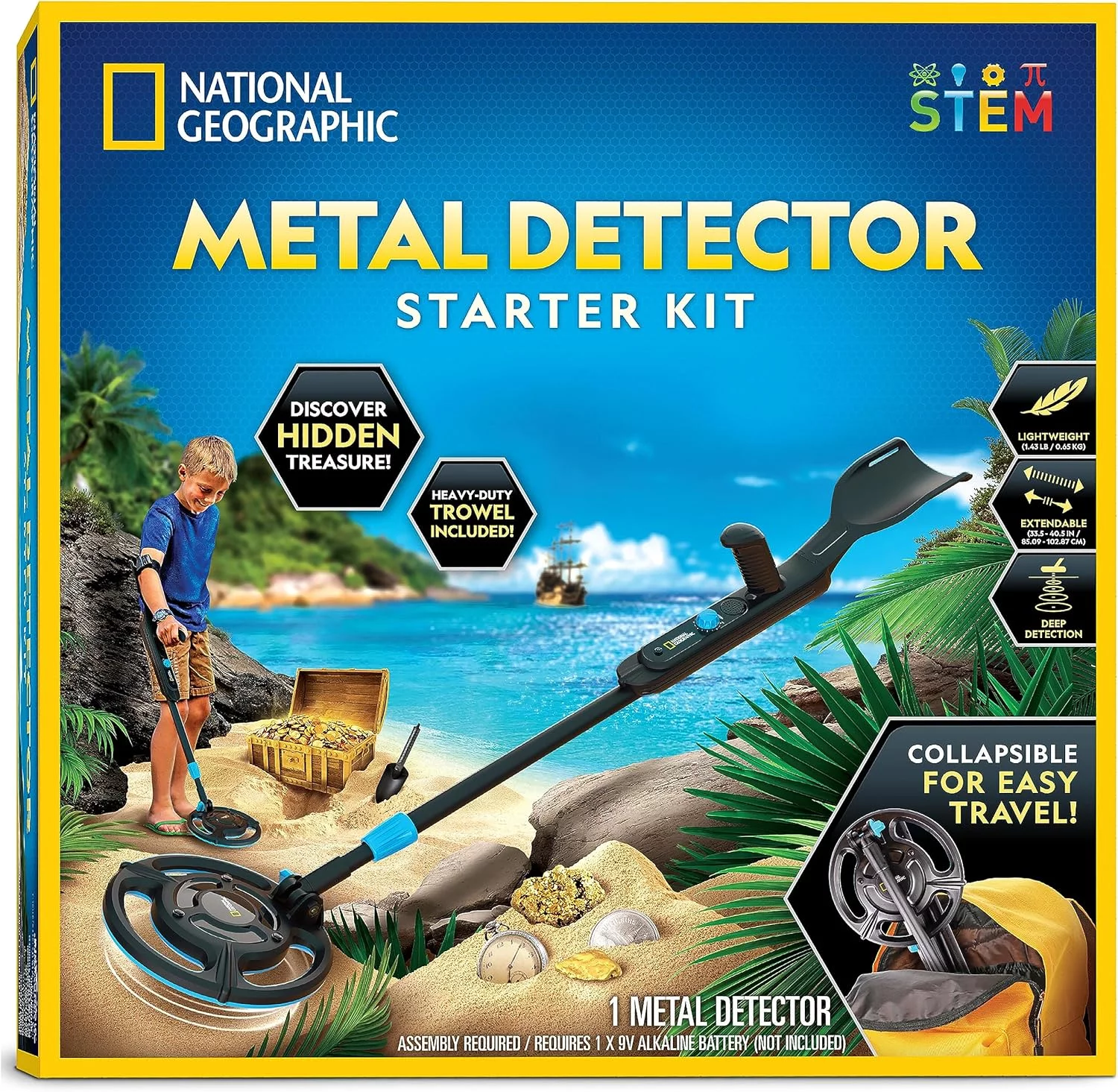 National Geographic Starter Metal Detector Kit
