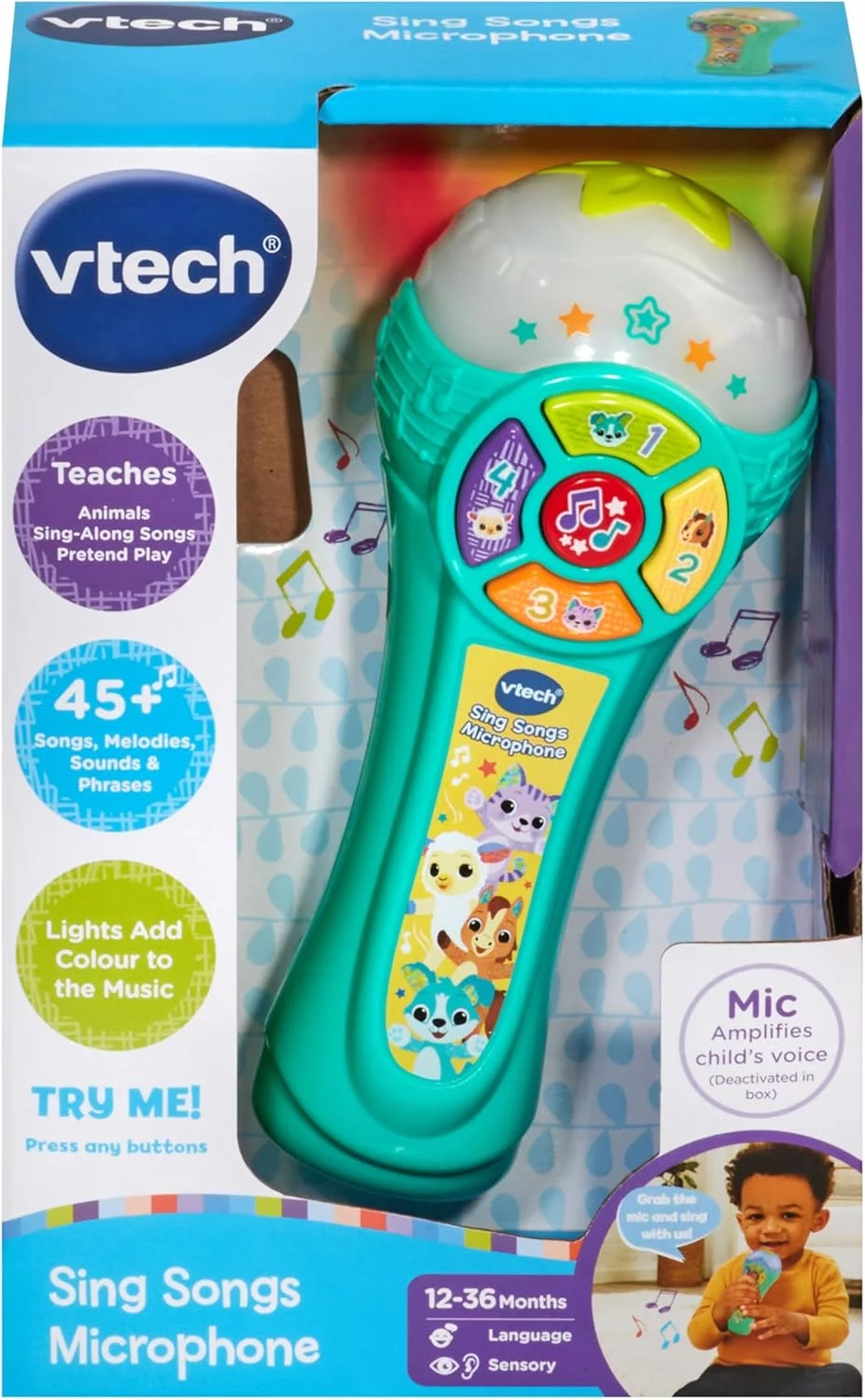 VTech Baby Sing Songs Microphone