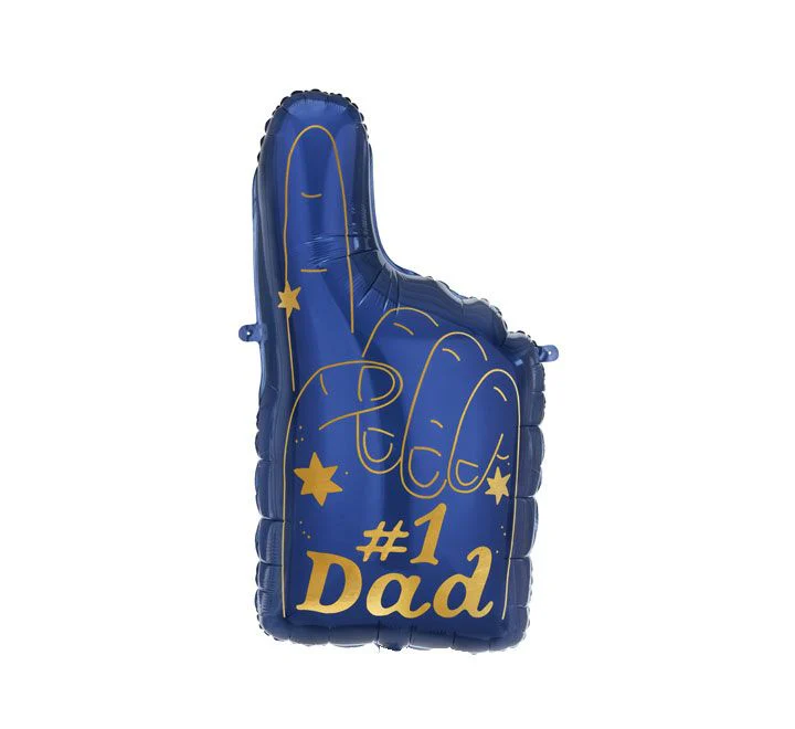 #1 Dad Foil Balloon