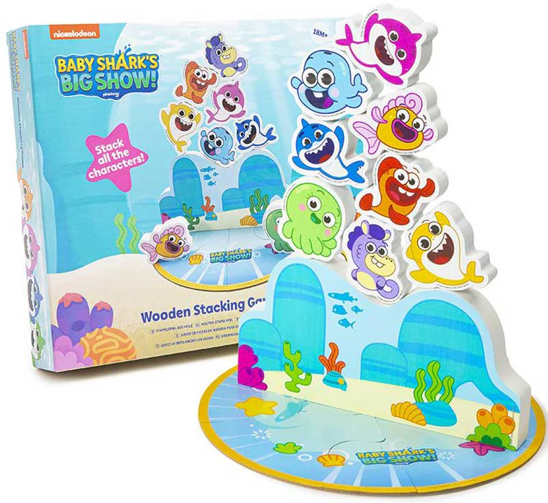 Baby Shark Stacking Game