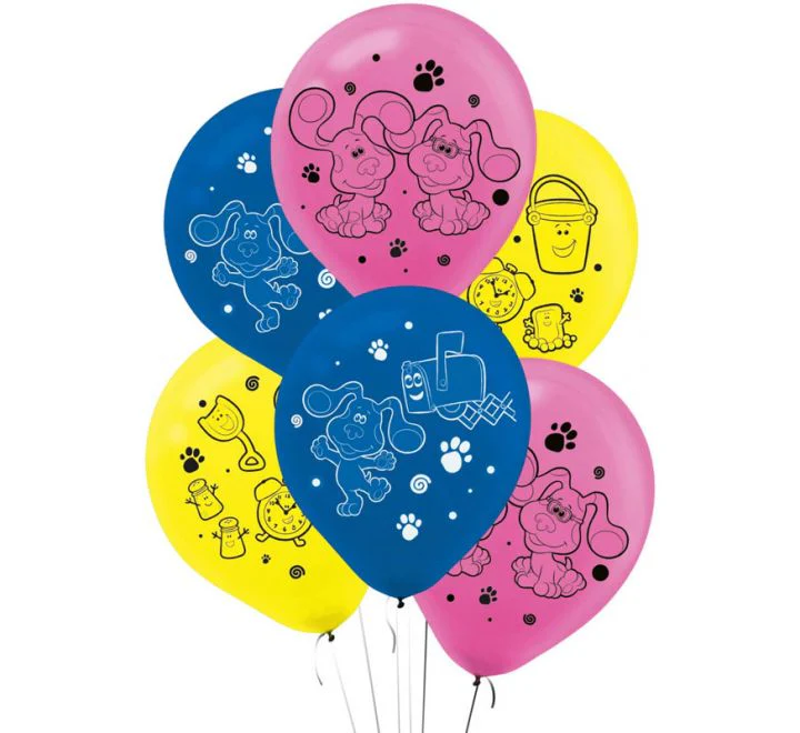 Blue's Clues 11'' Latex Balloon (6 Pieces)