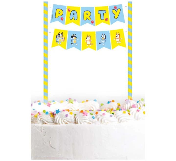 Bluey Cake Bunting