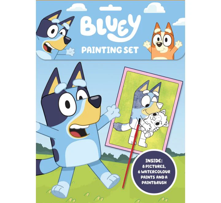 Bluey Painting Set