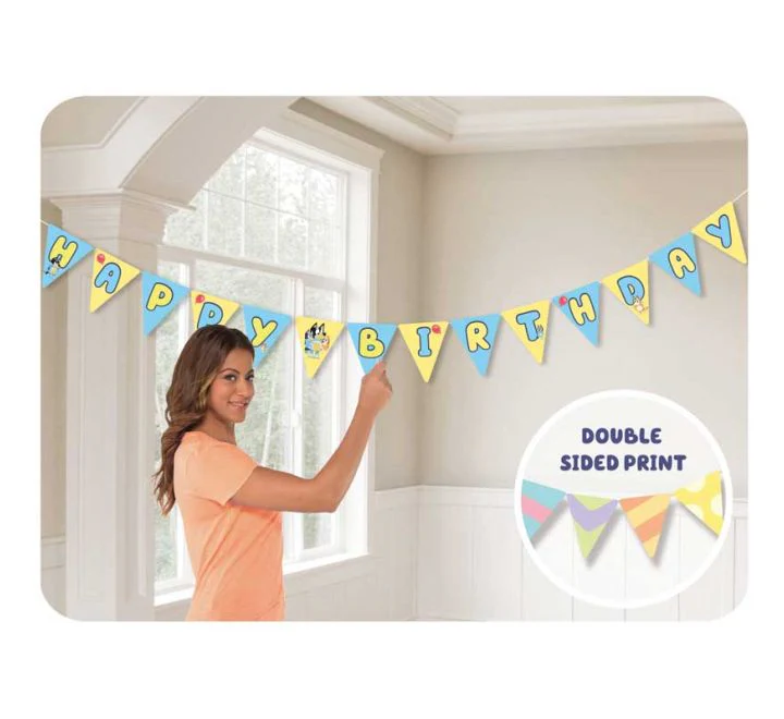 Bluey Pennant Banner