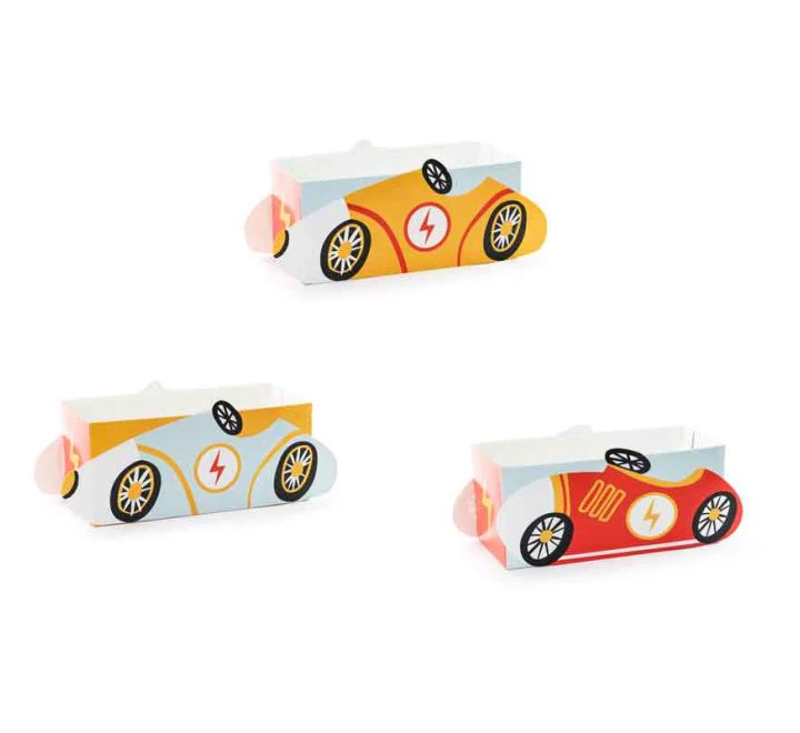 Cars Snack Boxes ( 3 Pieces )