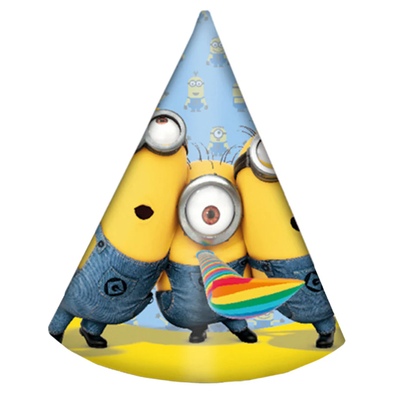 Despicable Me Minions Party Hat ( 6 Pieces )