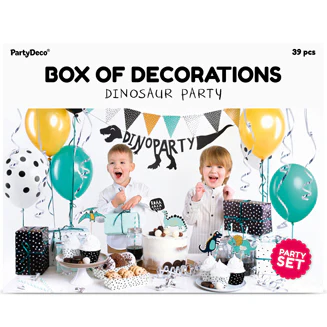 Dinosaur Party Decoration Set (39 Piece)
