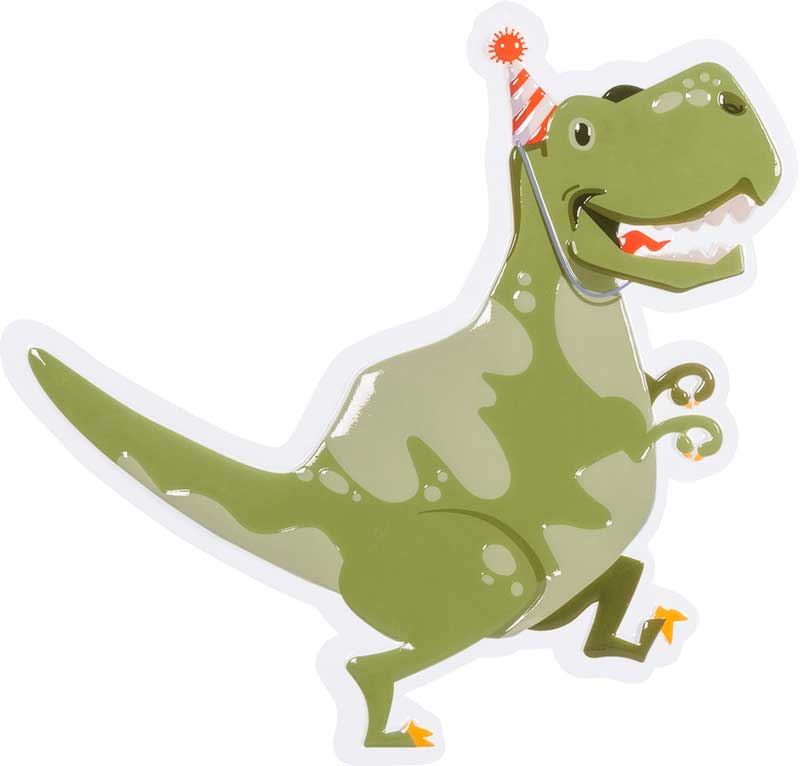 Dinosaure Plastic wall decoration