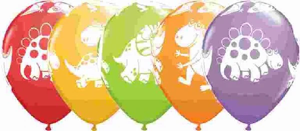 Dinosaurs Balloons (25 Piece)