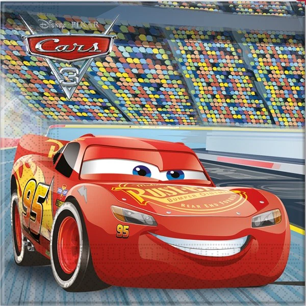 Disney Cars 3 Paper Napkins (20 Pieces)
