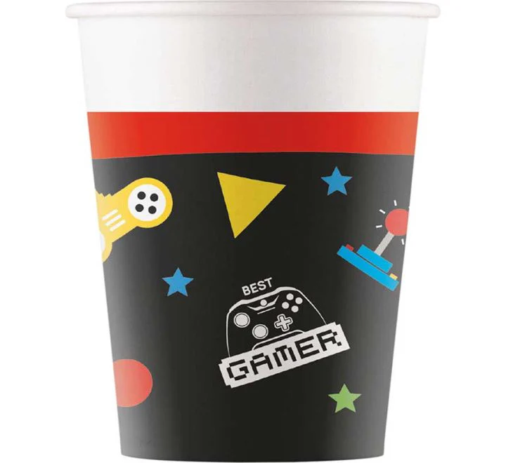 Gaming Party Paper Cups