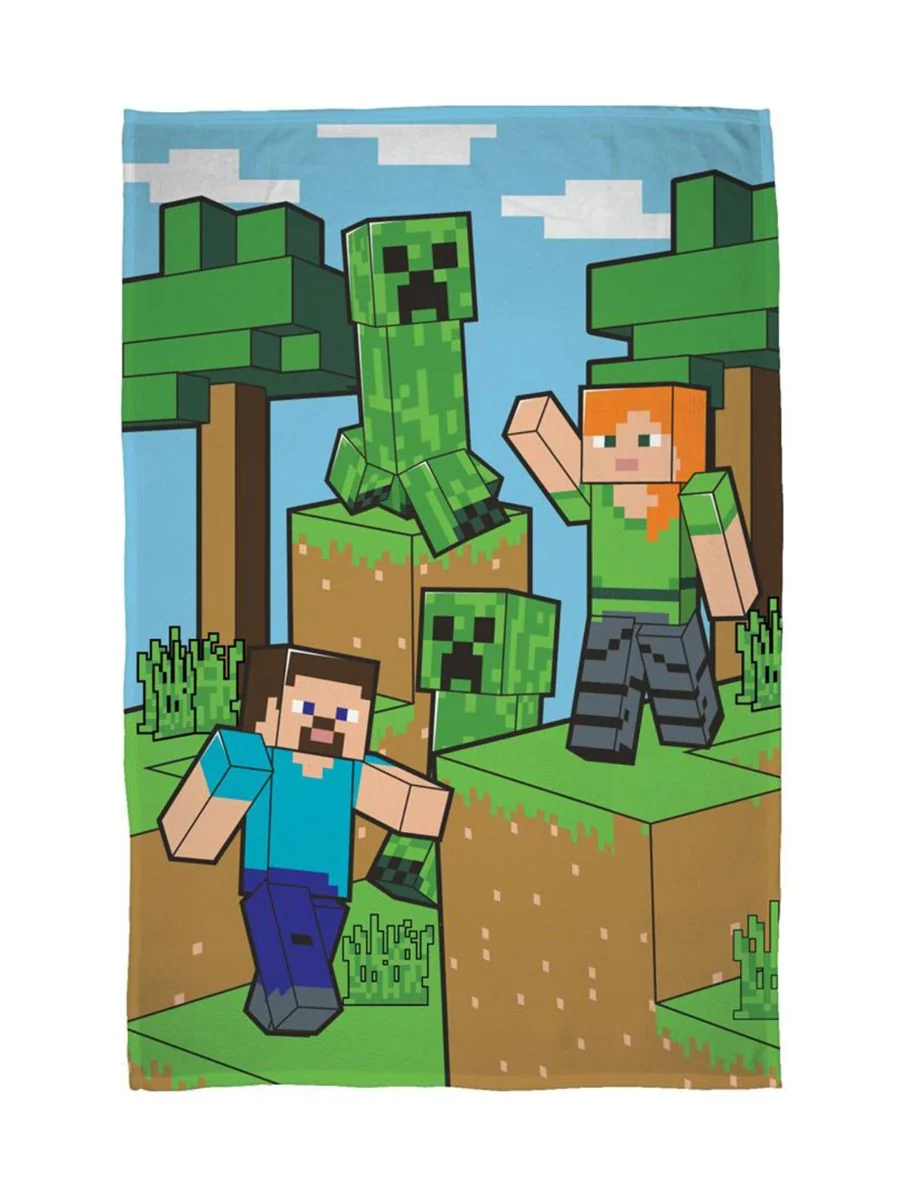 Minecraft Fleece Blanket