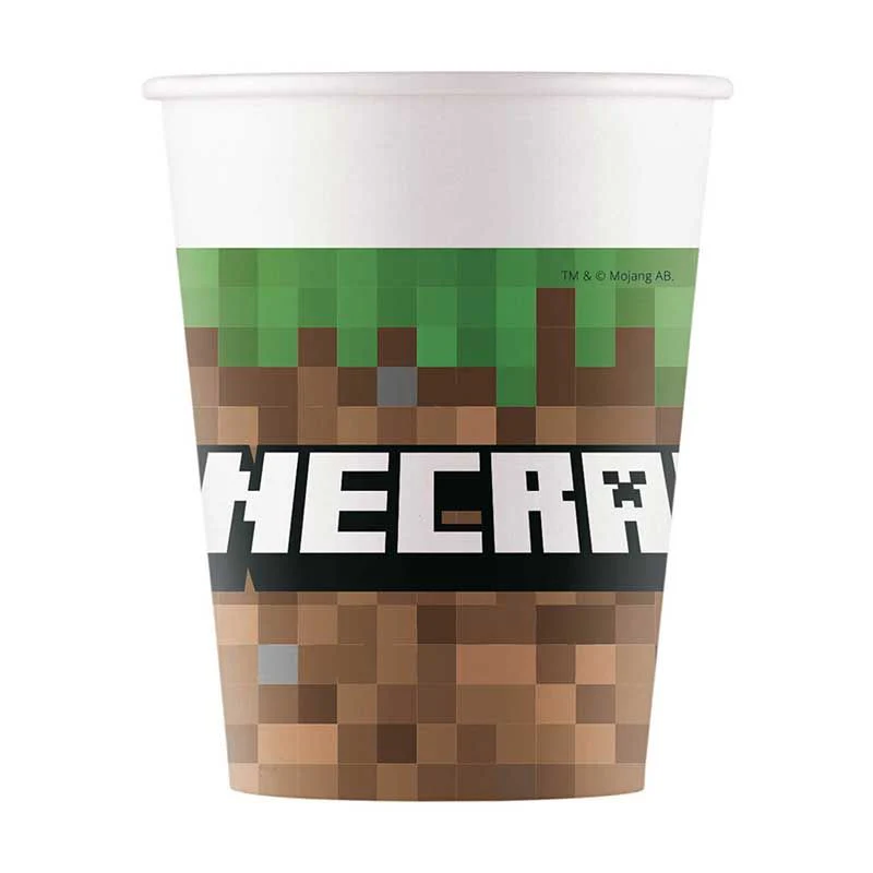 Minecraft Paper Cups