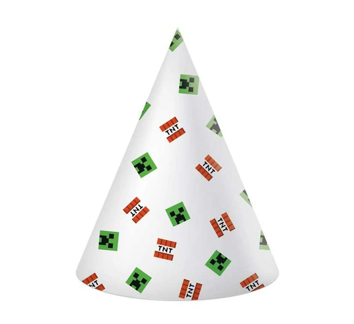 Minecraft Paper Hats ( 6 Pieces )
